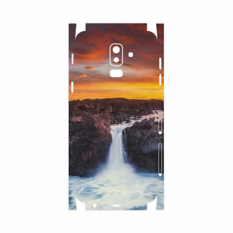 برچسب پوششی ماهوت مدل Waterfall-FullSkin مناسب برای گوشی موبایل سامسونگ Galaxy J8