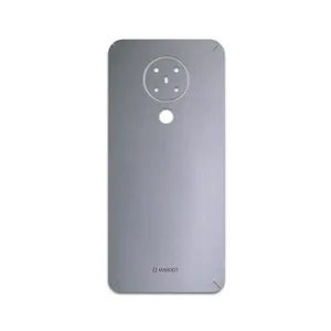 MAHOOT Matte-Silver Cover Sticker for Nokia 5.3