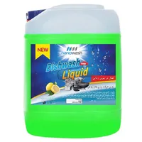 مایع ظرفشویی سبز نانو واش مدل NW با رایحه لیمو وزن 5 کیلوگرم