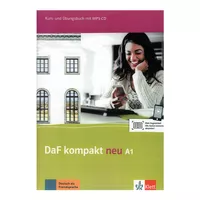 کتاب DaF KompaKt neu A1 اثر جمعی از نویسندگان انتشارات Klett