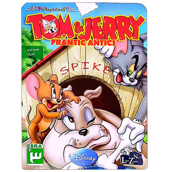 بازی تام و جری مخصوص ps2 بازی تام و جری مخصوص ps2
