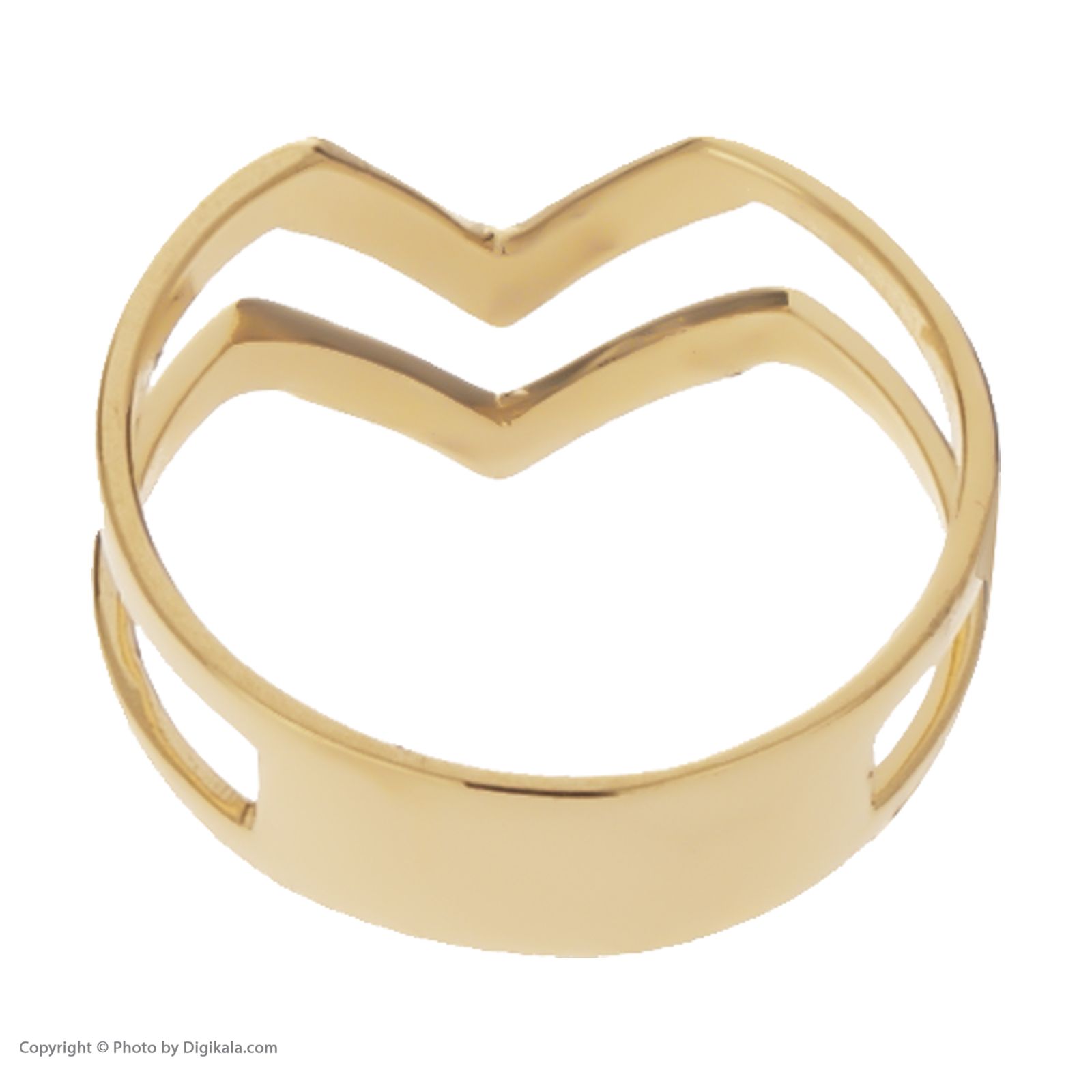 انگشتر طلا 18 عیار زنانه مایا ماهک مدل MR0619 - - 5