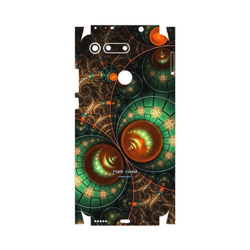 برچسب پوششی ماهوت مدل Mathematical Geometric Shape 3-FullSkin مناسب برای گوشی موبایل آنر View 20
