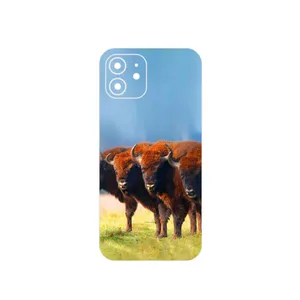 MAHOOT Buffalo Cover Sticker for Apple iPhone 12