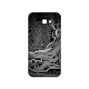 MAHOOT Black Printed Circuit Board Cover Sticker for Samsung Galaxy A7 2017