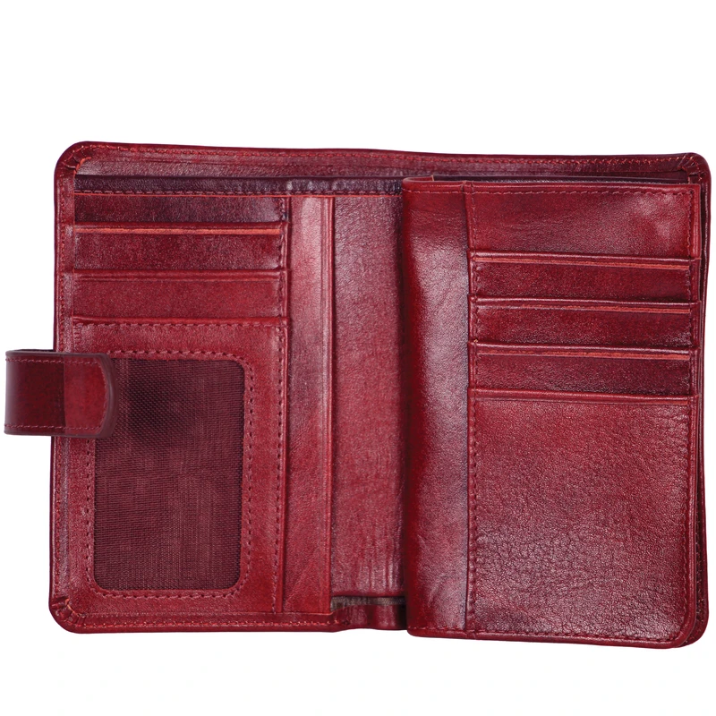 عکس شماره 13 : کیف پول چرم بارز مدل dm97