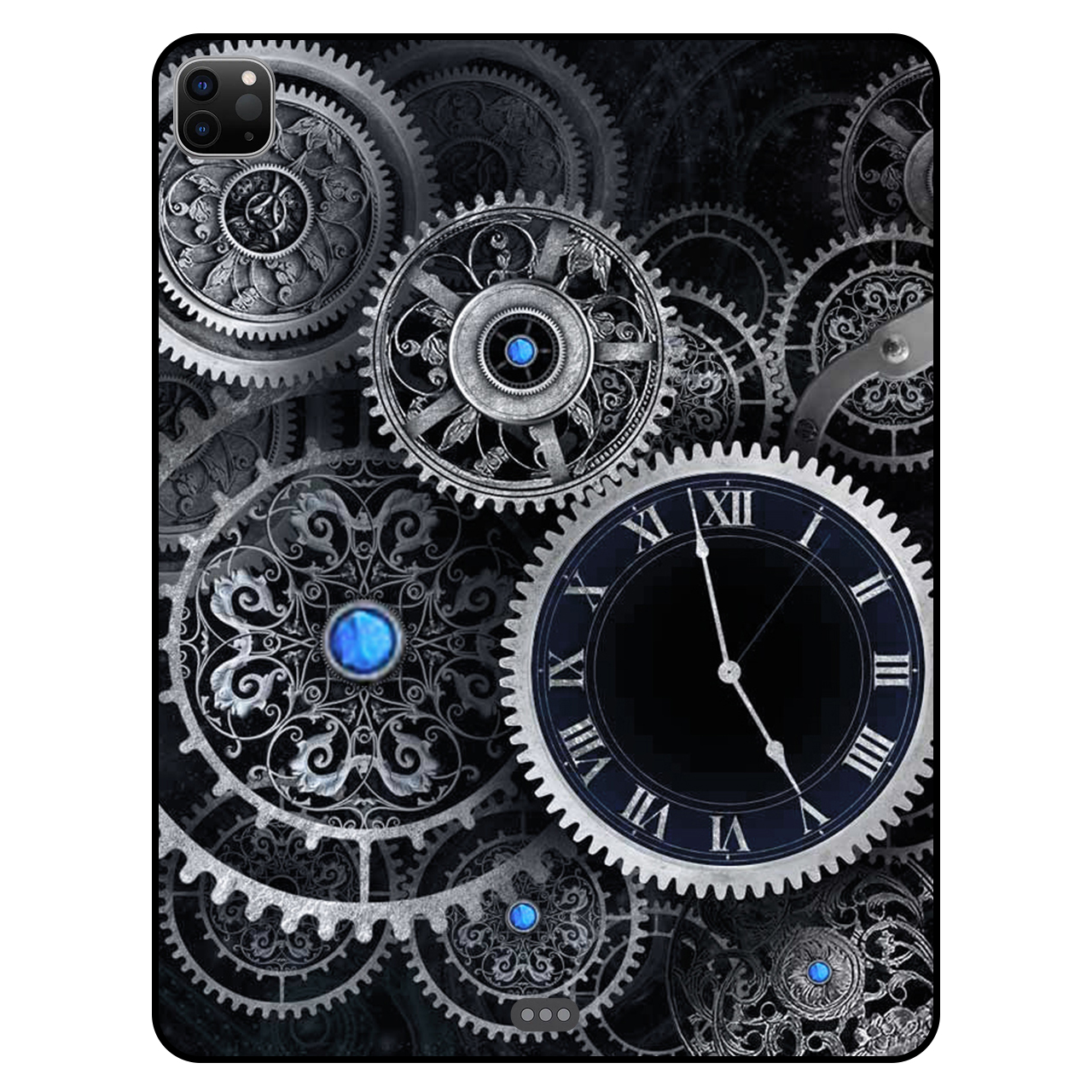کاور مگافون طرح ساعت مدل 7741 مناسب برای تبلت اپل ipad Pro 12.9 2020 / 2021 / 2022