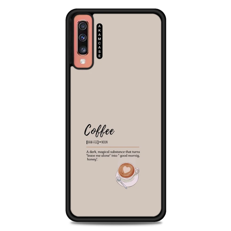 کاور آکام مدل AMC-WSGA70-COFFEE-16 مناسب برای گوشی موبایل سامسونگ Galaxy A70