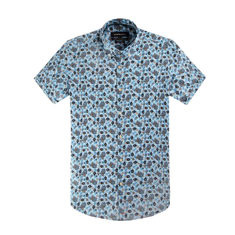 پیراهن آستین کوتاه مردانه کروم مدل 2210113