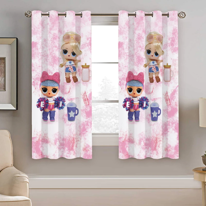 پرده نیروانا طرح عروسکی کودک مدل هازان کد 8310 سایز 140×200 سانتی متر