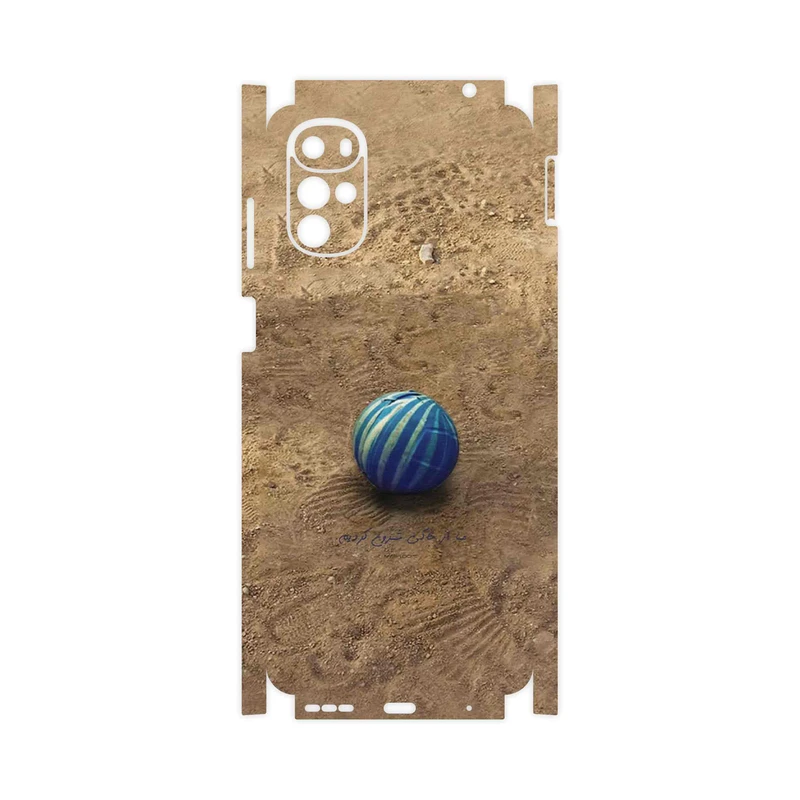 برچسب پوششی ماهوت مدل Ball Nostalgia-FullSkin مناسب برای گوشی موبایل موتورولا Moto G22