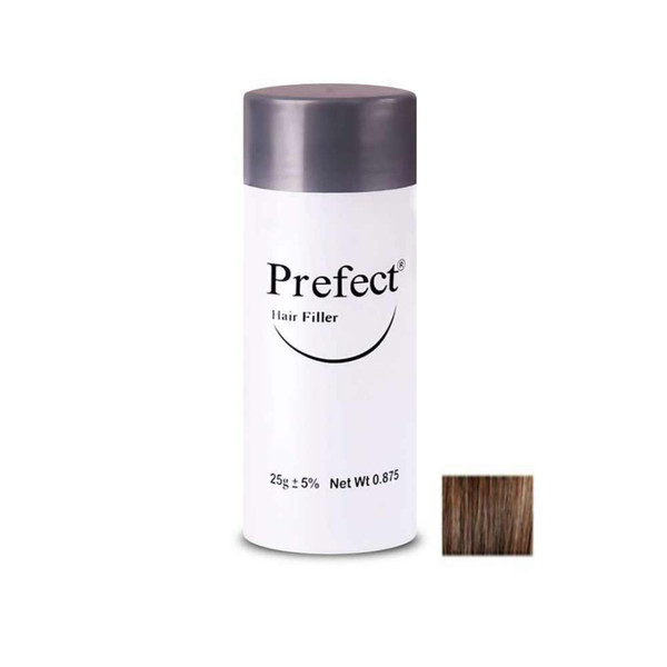 پودر پر پشت کننده مو پرفکت هیر فیلر شماره 0005 وزن 25 گرم رنگ قهوه ای متوسط
