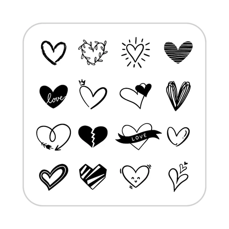 زیر لیوانی کاکتی طرح عاشقانه مدل mp37792