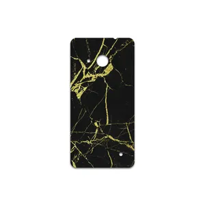 MAHOOT  Graphite-Gold-Marble Cover Sticker for microsoft Lumia 550