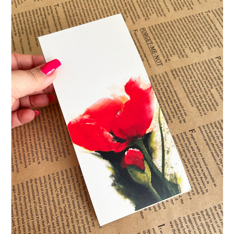 کارت پستال طرح گل کد JAM.15 بسته 12 عددی