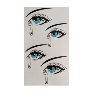 تتو موقت طرح چشم و اشک کد 66