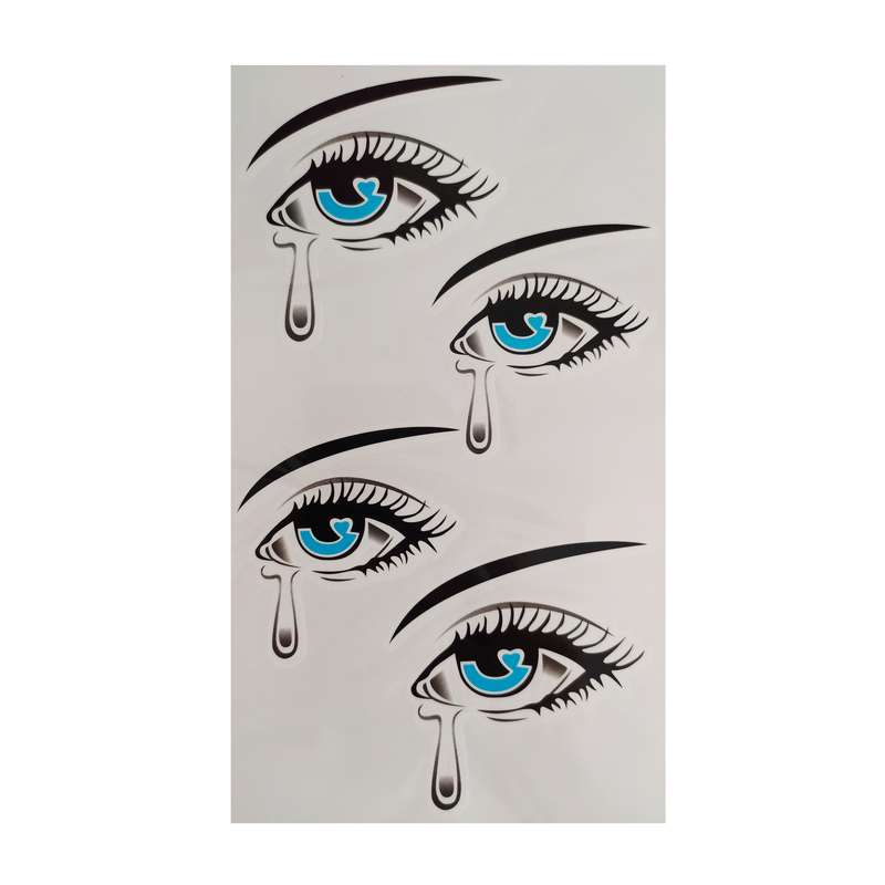 تتو موقت طرح چشم و اشک کد 66