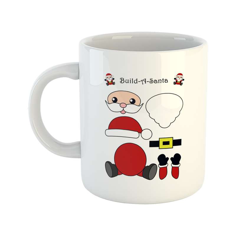 ماگ طرح کریسمس مدل بابانوئل S2  Merry Christmas