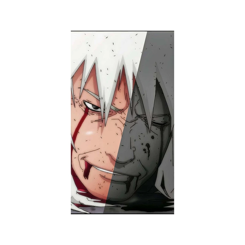 استیکر لپ تاپ و موبایل مدل انیمه طرح ناروتو استاد جیرایا Naruto jiraiya sensei کد 2808
