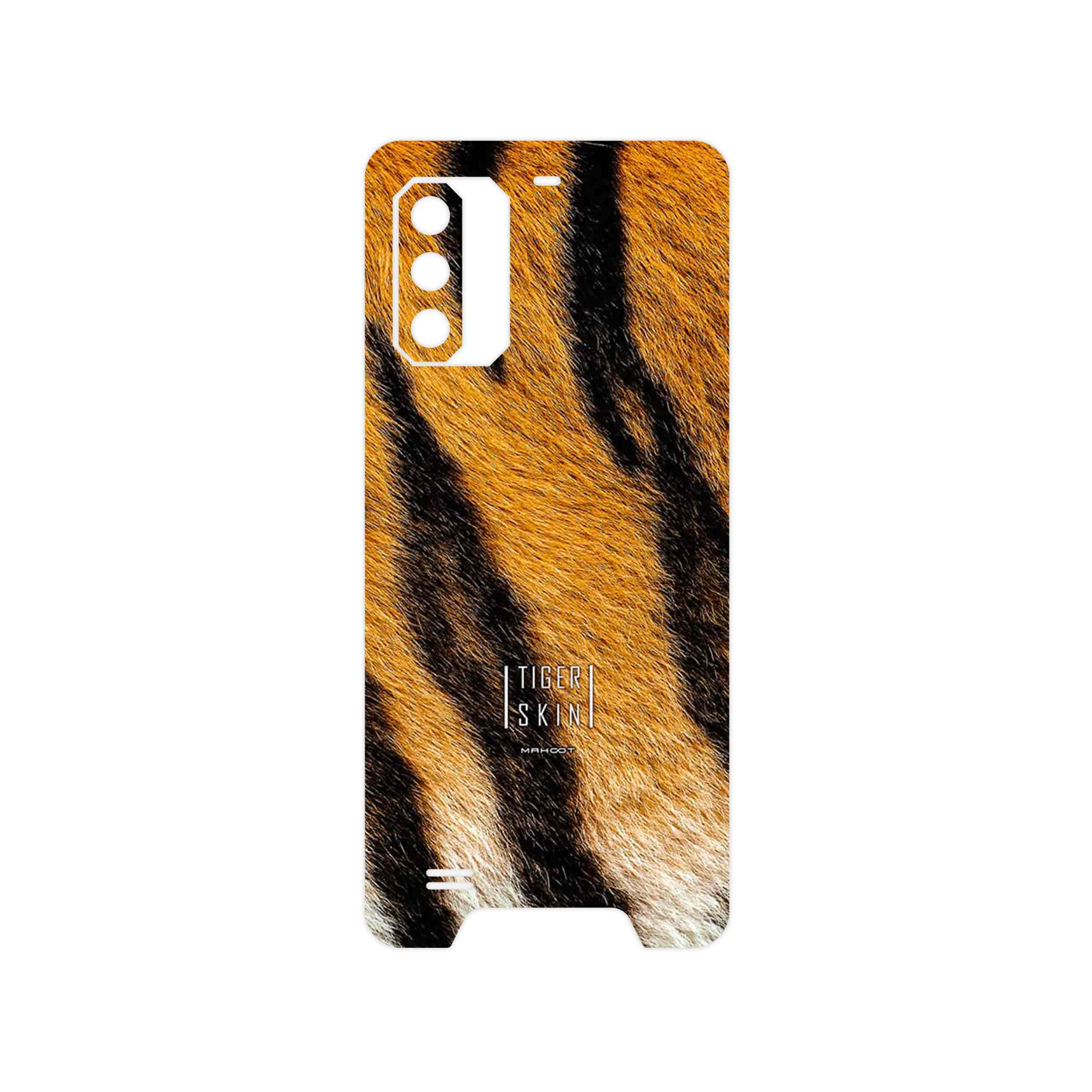 برچسب پوششی ماهوت مدل Tiger Skin مناسب برای گوشی موبایل یولفون Armor 7