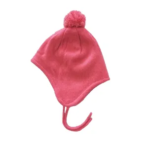 کلاه بافتنی نوزادی کیابی مدل هیمالیا کد 001