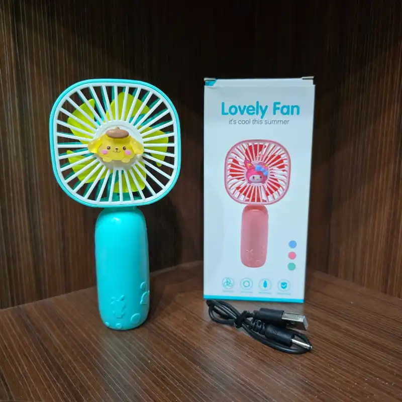 پنکه همراه طرح عروسکی کد 02289