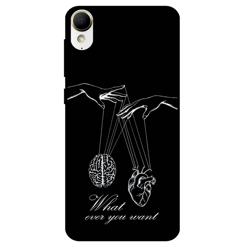 کاور مگافون طرح فکر و احساس مدل 1899 مناسب برای گوشی موبایل اچ تی سی Desire 10 Lifestyle