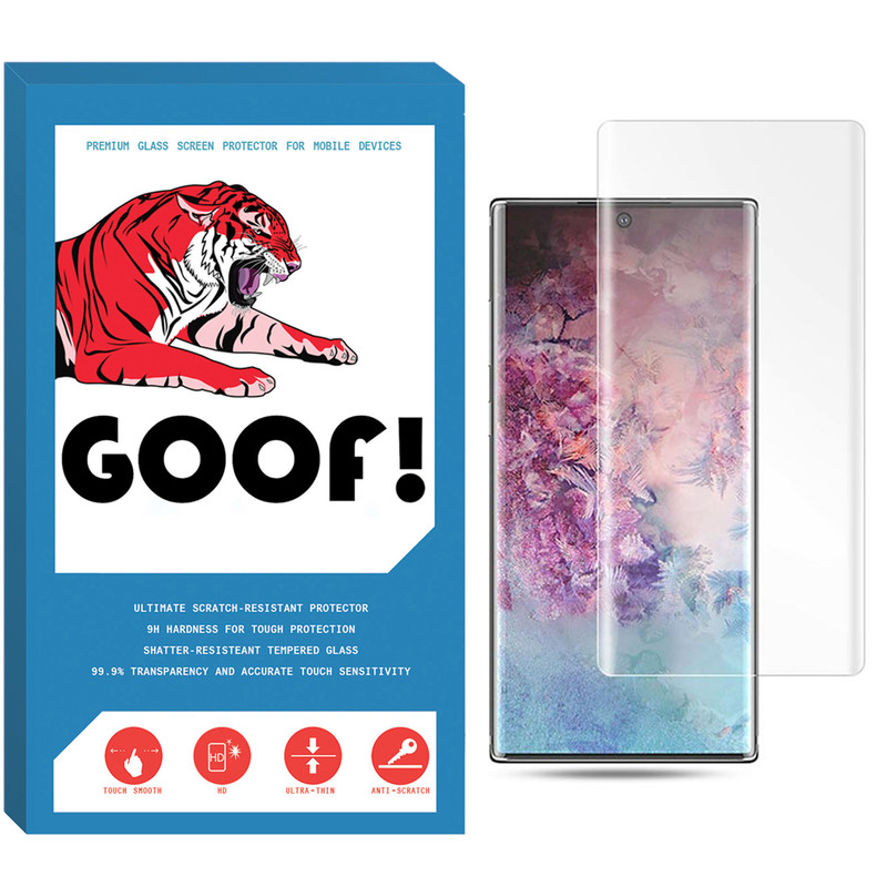 محافظ صفحه نمایش یووی لایت گوف مدل VL_01 مناسب برای گوشی موبایل سامسونگ Galaxy Note 10 Plus