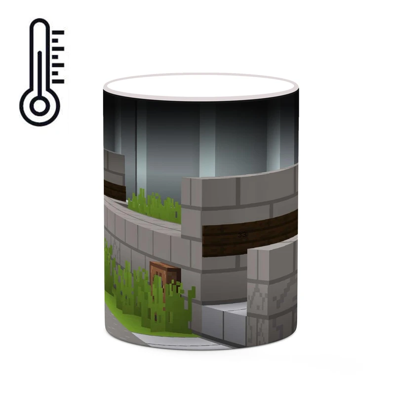 ماگ حرارتی کاکتی طرح ماینکرافت minecraft مدل mgh41293