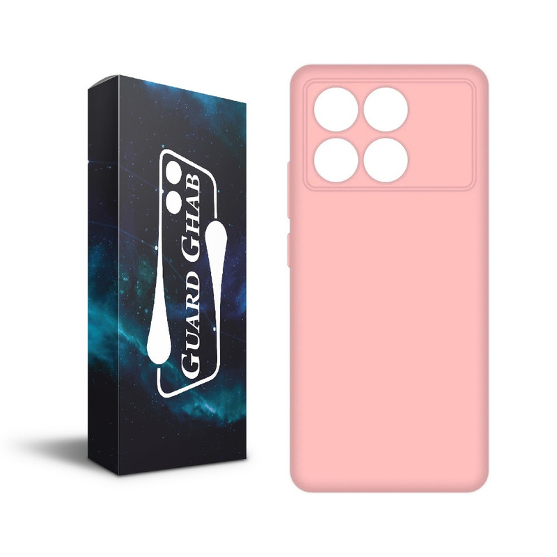 کاور گارد قاب مدل سیلیکونی پاک کنی مناسب برای گوشی موبایل شیائومی REDMI poco x6pro