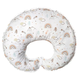 بالش شیردهی طرح رنگین کمان