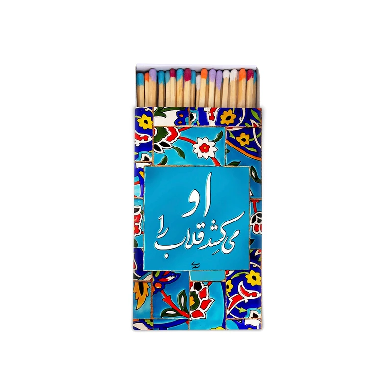 کبریت طرح سنتی مدل گلدن مچ کد GS7