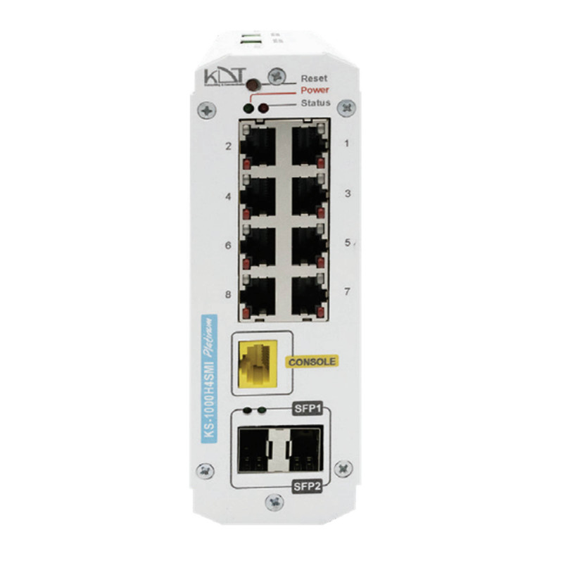 سوئیچ 10 پورت کی دی تی مدل KS-1000H4SMI
