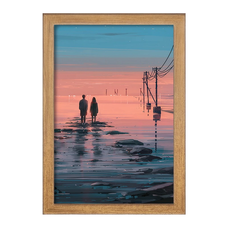 تابلو خندالو مدل عاشقانه (Love) کد F319