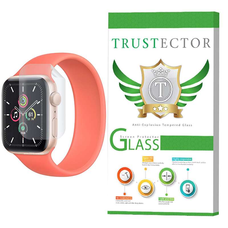 محافظ صفحه نمایش تراستکتور مدل TPWTA-Glass مناسب برای اپل واچ SE 40 میلی متر