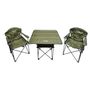 میز و صندلی سفری  تاشو 2 نفره توریست مدل DS3  مجموعه 3 عددی