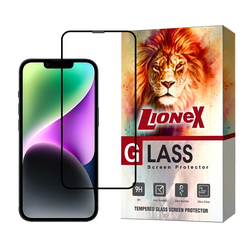 محافظ صفحه نمایش لایونکس مدل FULSLLI مناسب برای گوشی موبایل اپل iPhone 13 Pro / 13 / 14