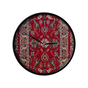 ساعت دیواری مدوپد طرح فرش مدل C-Heris04