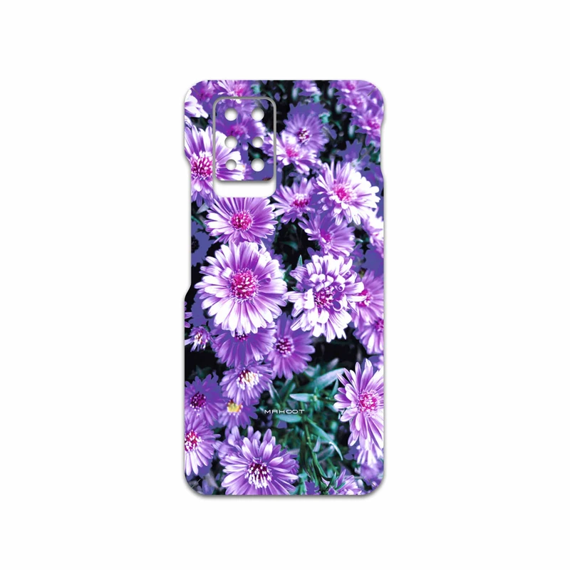 برچسب پوششی ماهوت مدل Purple-Flower مناسب برای گوشی موبایل اینفینیکس Note 10 Pro