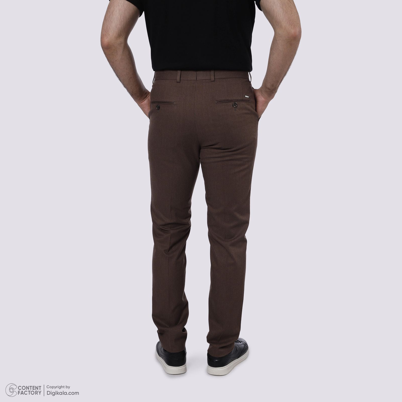شلوار جذب مردانه کروم مدل کتان 2322710 - - 13