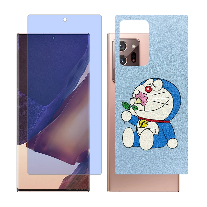 محافظ صفحه نمایش مات آنتی بلو گلس مدل Together مناسب برای گوشی موبایل سامسونگ Galaxy Note20 Ultra 5G به همراه برچسب پوششی پشت گوشی