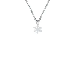 گردنبند نقره زنانه هایکا مدل دانه برف n.ha2_1 880