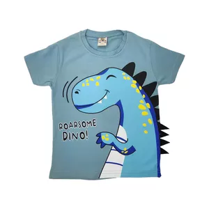 تی شرت آستین کوتاه بچگانه مدل دایناسور