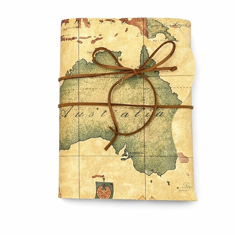 دفتر یادداشت چرمی مدل پاپیون 