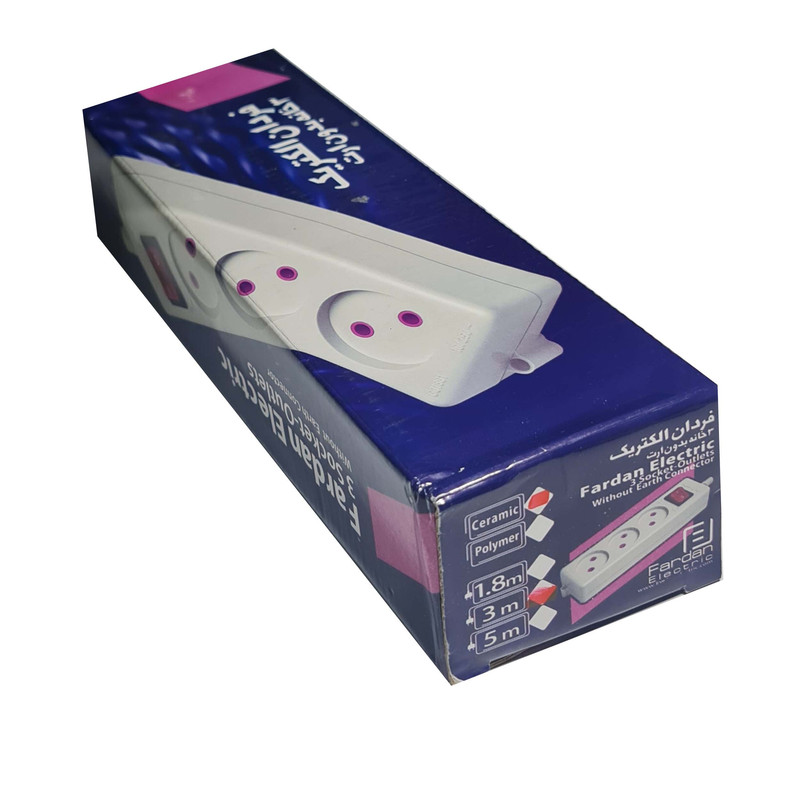 چندراهی برق فردان الکتریک مدل CERAMIC-3m چندراهی برق فردان الکتریک مدل CERAMIC-3m