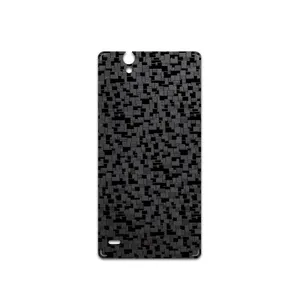 MAHOOT Black-Silicon Cover Sticker for Sony Xperia C4
