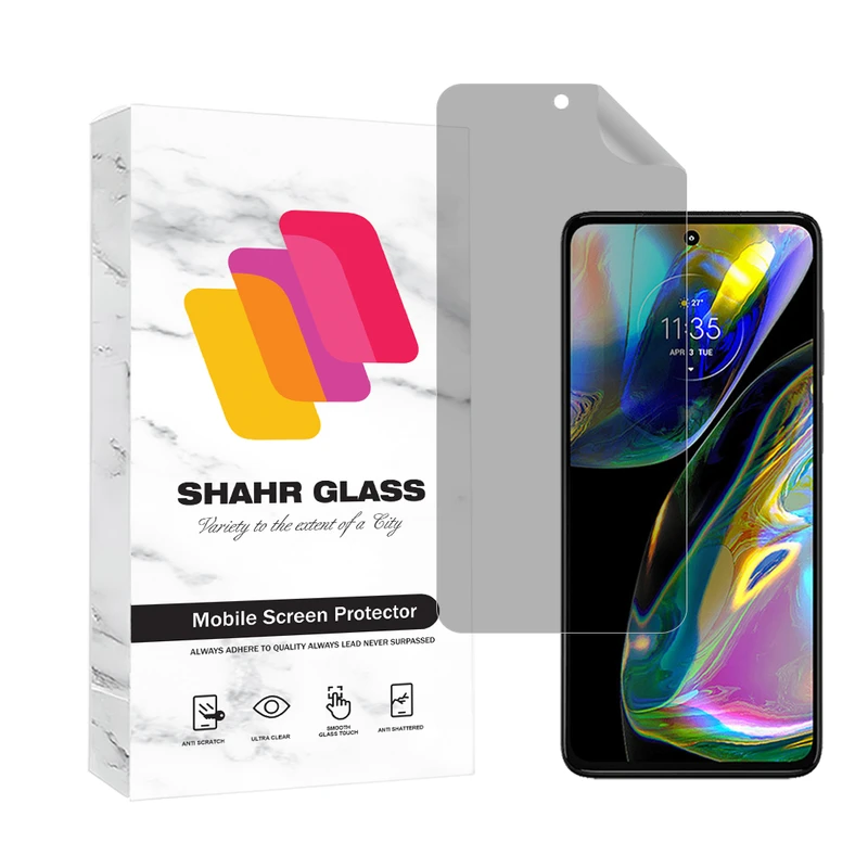        محافظ صفحه نمایش هیدروژل شهر گلس مدل NAPRIFRSH مناسب برای گوشی موبایل موتورولا Moto G82