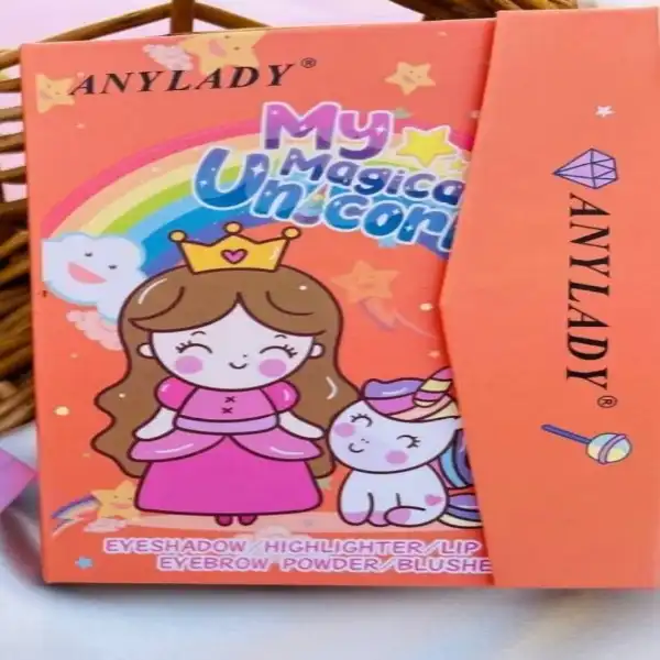 پالت آرایش صورت آنی لیدی مدل پرنسس یونیکورن کد 0100