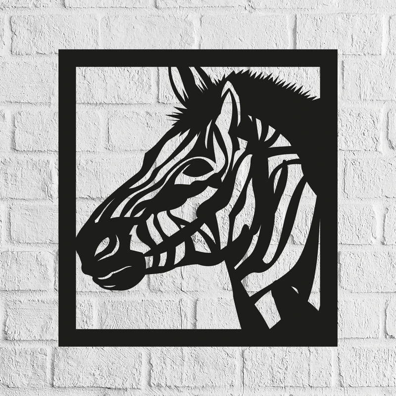 استیکر دیواری ناویا مدل zebra