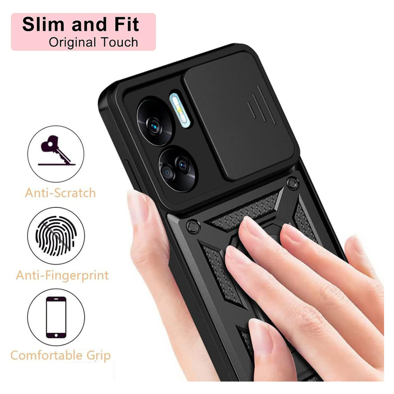 کاور گاردتک مدل Dcamp2 Strap مناسب برای گوشی موبایل آنر 90 Lite به همراه بند نگهدارنده